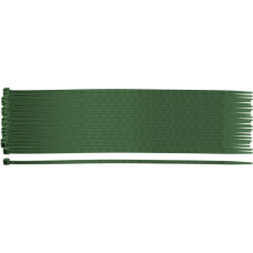 Neo Tools Cable Tie, 50pcs, Plastic, 4.8x300mm, Green (15-973)