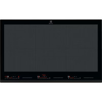 Electrolux Варильна поверхня індукційна, 80см, розширена зона, Hob2Hood, 6 конфорок, чорний (EIV87671)