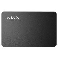 Ajax Картка Pass 1шт, Jeweller, безконтактна, чорний (AP1PB)