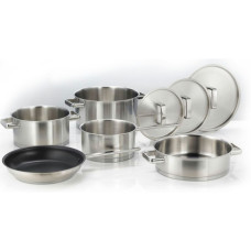 Gorenje Cookware set CHEF'S COLLECTION, 8pcs, stainless steel (CWSA08HC)