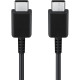 Samsung Power Adapter 15W USB-С, cable USB-C > USB-C, 1m, black (EP-T1510XBEGEU)
