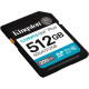 Kingston Kingston SD 512GB C10 UHS-I U3 V30 R200/W160MB/s (SDG4/512GB)