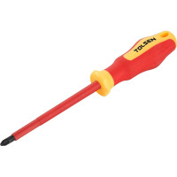 Tolsen Profi screwdriver Phillips, dielectric, PZ2x100mm (38011)