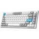 Клавиатура GamePro Asgard Yord Wireless/Bluetooth/USB UA White (MK266WH)