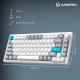 Клавиатура GamePro Asgard Yord Wireless/Bluetooth/USB UA White (MK266WH)