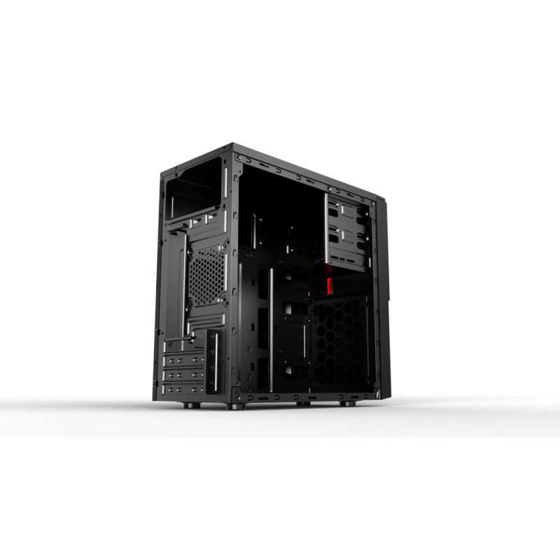 2E PC case Basis RD860-3U without PSU, 1xUSB3.0, 2xUSB2.0, VGA 320mm, mATX, black (2E-RD860-3U)