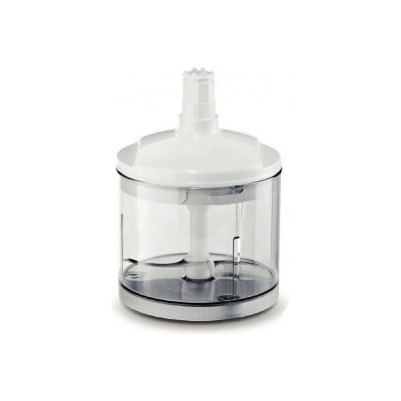 Bosch stationary mixer 450W, nozzles-4 beaters, blender, chopper, bowl-plastic, 0.5L, turbo mode, white (MFQ36490)