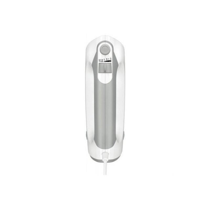 Bosch stationary mixer 450W, nozzles-4 beaters, blender, chopper, bowl-plastic, 0.5L, turbo mode, white (MFQ36490)