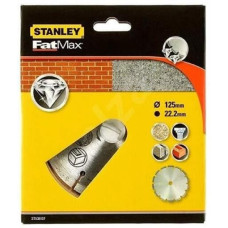 Stanley Diamond disc 125x22. 2 concrete/brick segmented (STA38107)