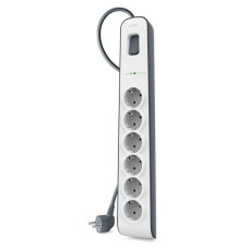 Belkin Extender-protector surge 6xType F, 3x1.5mm2, 16А, 2m, white (BSV603VF2M-V2)