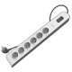 Belkin Extender-protector surge 6xType F, 3x1.5mm2, 16А, 2m, white (BSV603VF2M-V2)