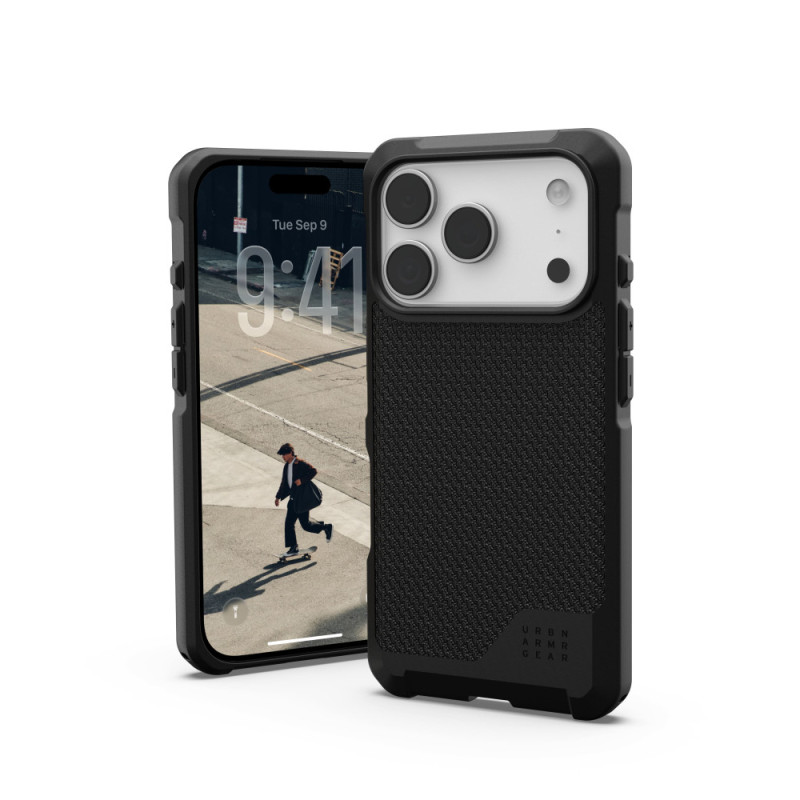 UAG Чохол UAG для iPhone 17 Pro, Metropolis LT MagSafe, Kevlar Black (114517113940)