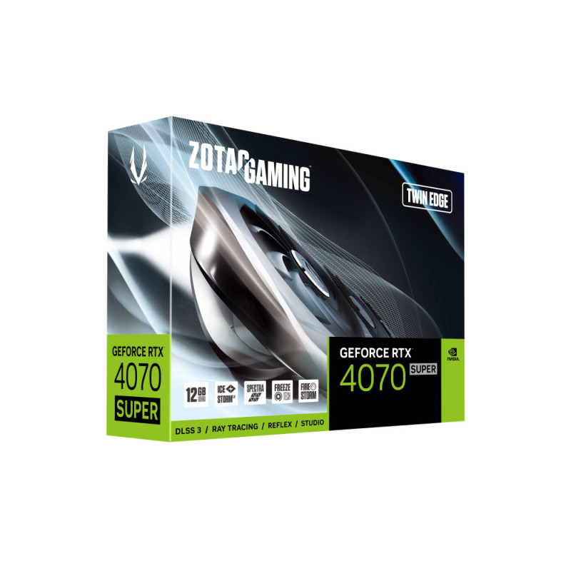 Zotac Graphic Adapter RTX 4070 SUPER 12GB GDDR6X Twin Edge