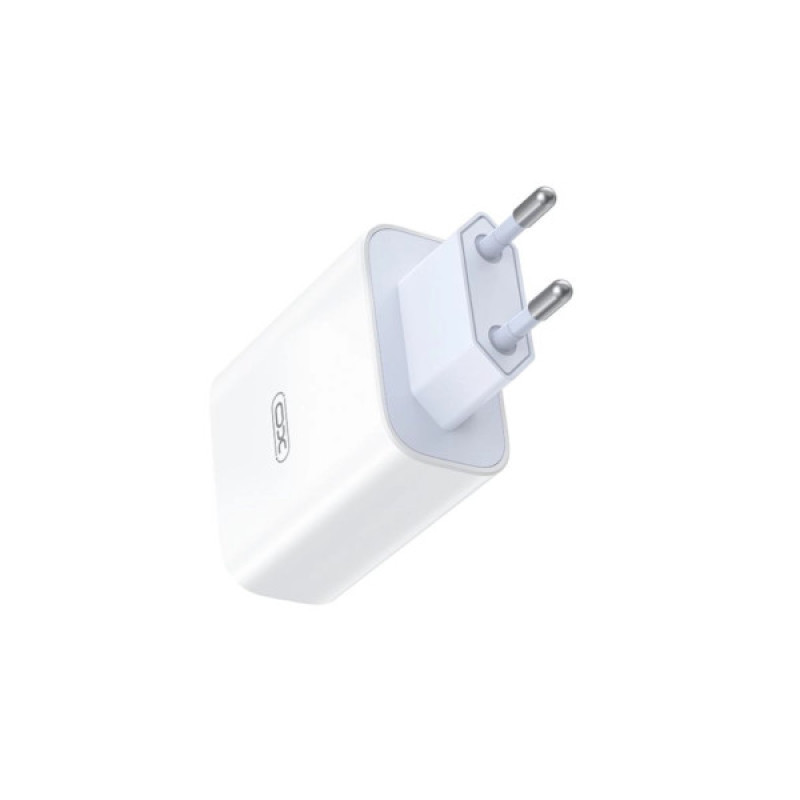 Зарядний пристрій XO USB 120W + cable USB to USB-C white (XO-L128U)