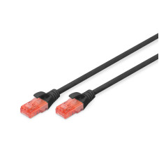Digitus Патч-корд CAT 6 UTP, 10м, AWG 26/7, Cu, LSZH, чорний (DK-1617-100/BL)