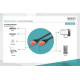 Digitus Патч-корд CAT 6 UTP, 10м, AWG 26/7, Cu, LSZH, чорний (DK-1617-100/BL)