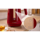 Bosch Electric kettle, 1.7L, plastic, red-black (TWK1M124)