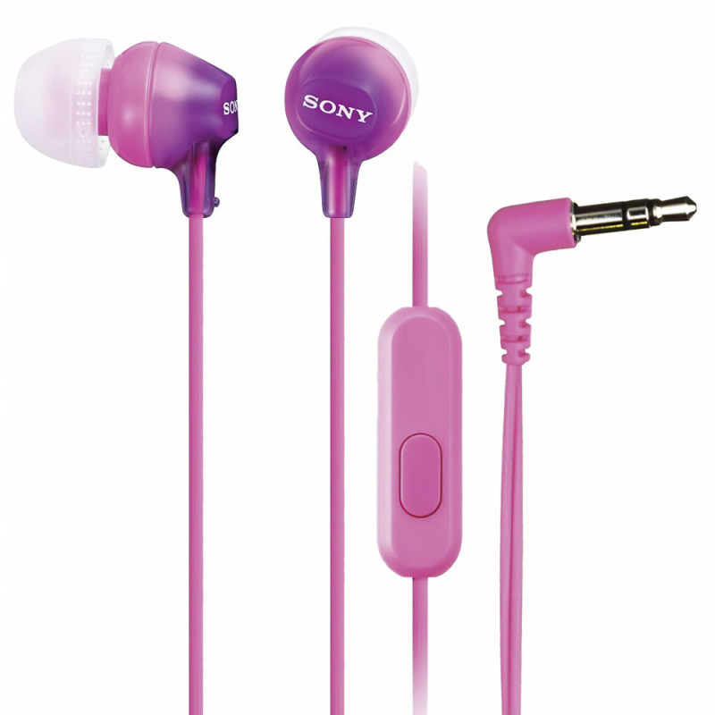 Sony Наушники MDR-EX15AP In-ear Mic Purple (MDREX15APV.CE7)