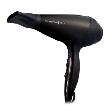 Remington hair dryer Silk, 3W, 3 modes, diffuser, ionization, cold blowing, brown (AC9095)