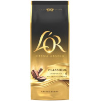 L`OR Кофе зерна Crema Absolute Classic, 1000гр, купаж арабика/робуста (8711000400791)