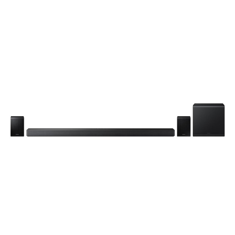 Samsung Саундбар HW-QS750F 465Вт, 5.1.2, BT, HDMI-eARC, Wi-Fi, саб, Dolby Atmos, чорний (HW-QS750F/UA)