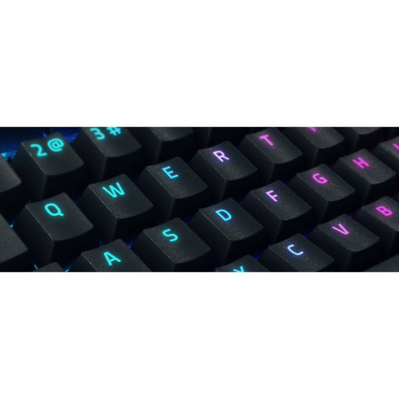 Razer Клавиатура механическая BlackWidow V4 X 110key, Green Switch, USB-A, EN/RU, RGB, чёрный (RZ03-04700800-R3R1)