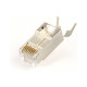 Коннектор RJ45 cat.7 FTP 8P8C * 10 (сквозные отв., позолоч. конт.) Cablexpert (LC-PTF7-01/10)