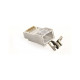 Коннектор RJ45 cat.7 FTP 8P8C * 10 (сквозные отв., позолоч. конт.) Cablexpert (LC-PTF7-01/10)