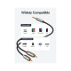Кабель мультимедійний 3.5mm M to 2xRCA M 3.0m Cabletime (CA914067)