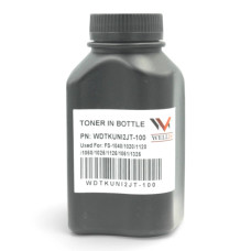 Тонер Kyocera TK-1110/1120, TOMOEGAWA, 100г Welldo (WDTKUNI2JT-100)