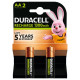 Аккумулятор Duracell AA HR6 1300mAh * 2 (5000394039186 / 81367175)