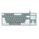 Клавиатура Aula F3287 Keycap KRGD Blue USB UA White/Grey (6948391240688)