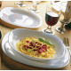 Bormioli Rocco Dinner plate PARMA, 27x27 cm, opal. glass (498860F27321990)