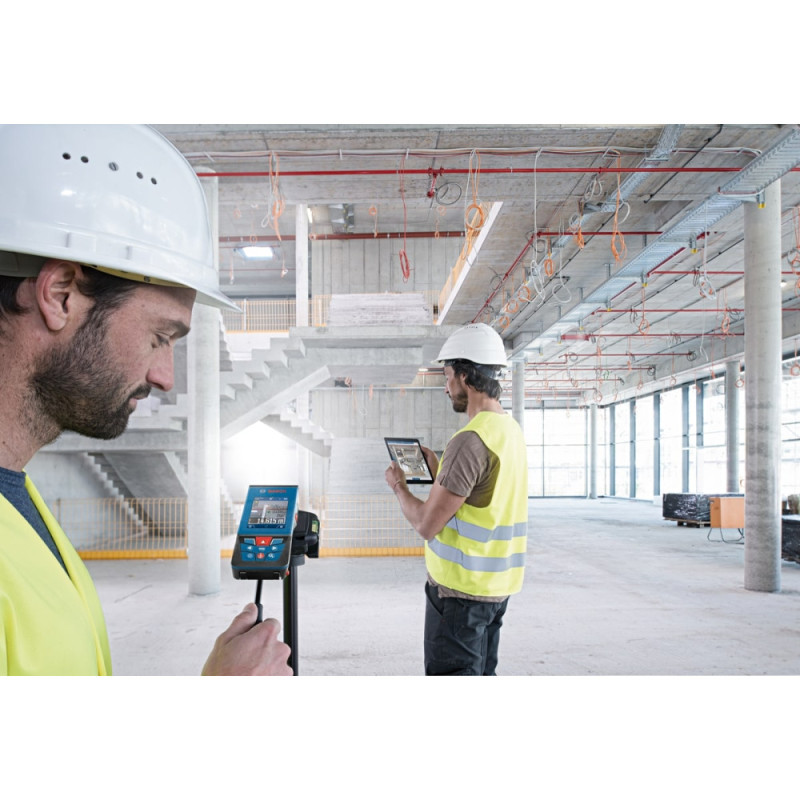 Bosch Далекомір лазерний Professional GLM 100-25 C, ±1.5 мм, 0.08–100м, 0-360°, чохол, 0.23кг (0.601.072.Y00)