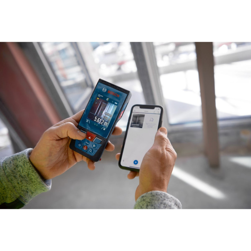 Bosch Далекомір лазерний Professional GLM 100-25 C, ±1.5 мм, 0.08–100м, 0-360°, чохол, 0.23кг (0.601.072.Y00)