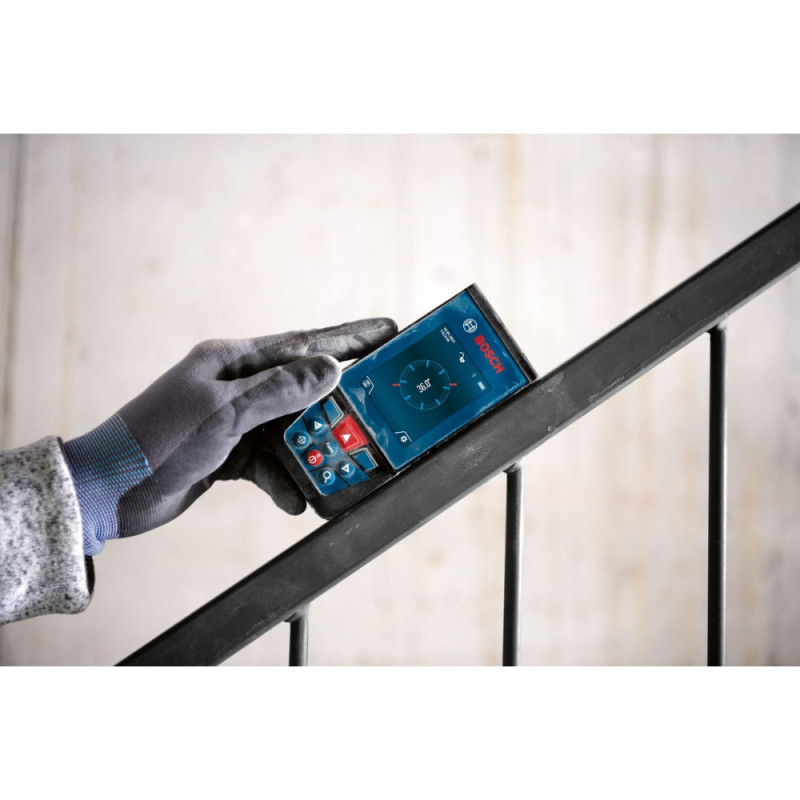 Bosch Далекомір лазерний Professional GLM 100-25 C, ±1.5 мм, 0.08–100м, 0-360°, чохол, 0.23кг (0.601.072.Y00)