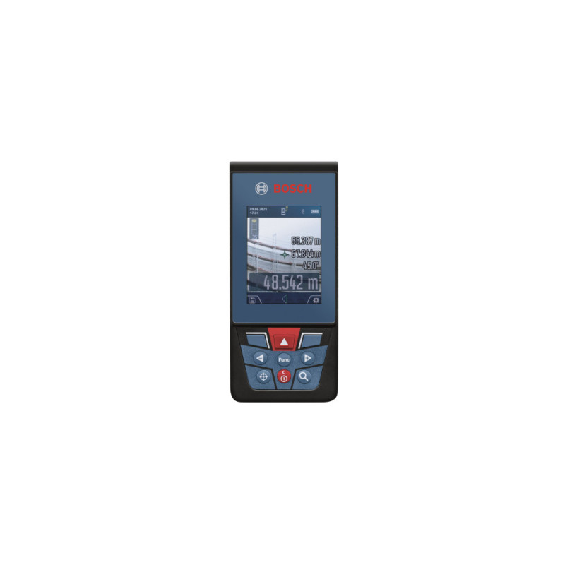 Bosch Далекомір лазерний Professional GLM 100-25 C, ±1.5 мм, 0.08–100м, 0-360°, чохол, 0.23кг (0.601.072.Y00)
