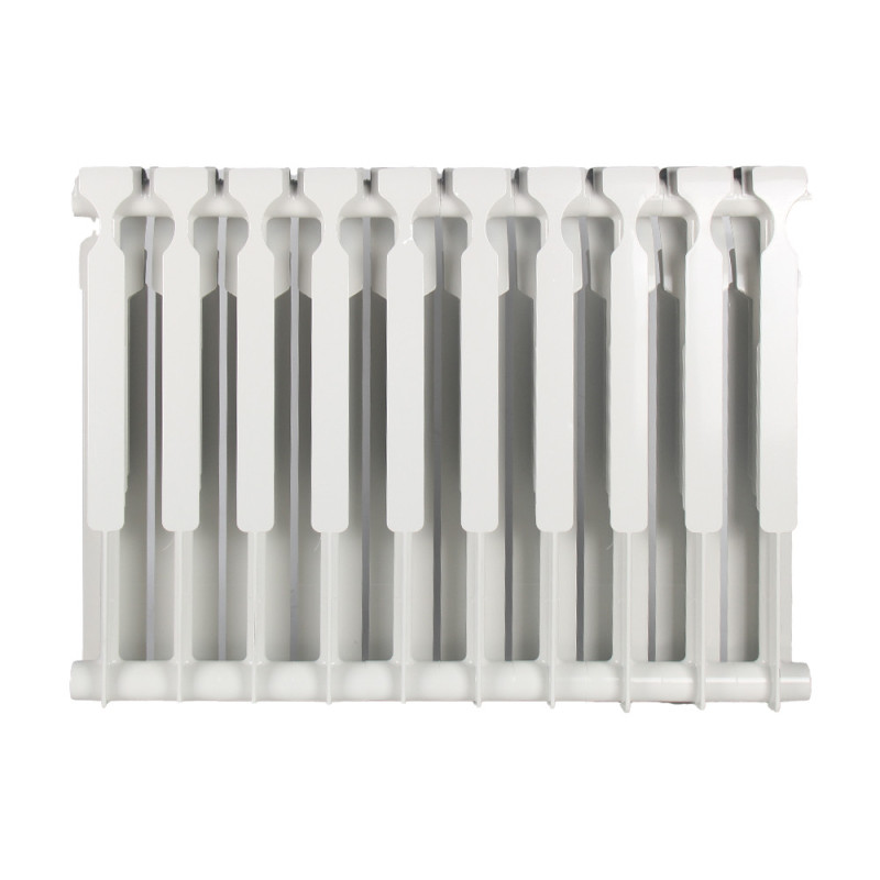 AAA Radiator bimetallic 500/80 10 sections 556х76х78mm side connection. 1800 W white (70214153)
