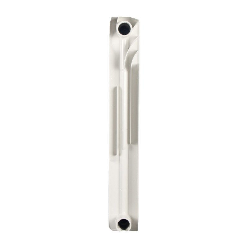 AAA Radiator bimetallic 500/80 10 sections 556х76х78mm side connection. 1800 W white (70214153)