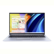 Ноутбук Asus Vivobook 15 X1502ZA-BQ791 (90NB0VX2-M012S0); 15.6" FullHD (1920x1080) IPS LED матовый , Intel Core i5-1235U (1.3 - 4.4 ГГц) , RAM 8 ГБ (Max 16 ГБ) , SSD 512 ГБ , Intel Iris Xe Graphics , без ОП , Wi-Fi , BT , без ОС , MIL STD 810H , TPM , пластик , 1.7 кг , серебристый , подсветка клавиатуры