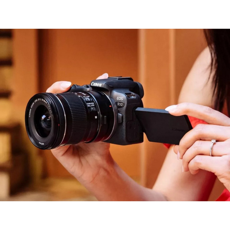 Canon EOS R10 + RF-S 18-150 IS STM + Adapter EF-RF (5331C029)