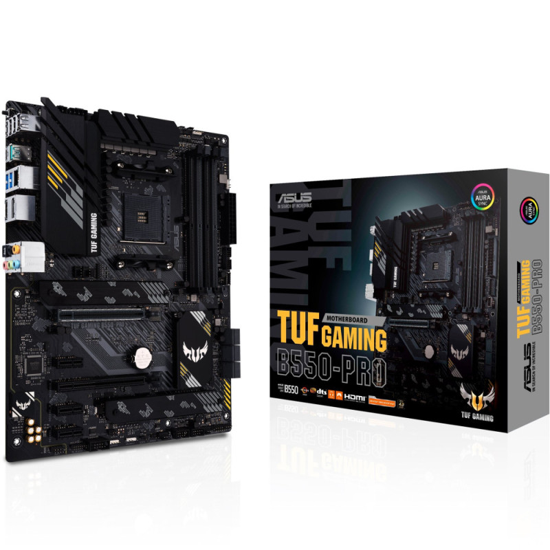 ASUS TUF GAMING B550-PRO sAM4 B550 4xDDR4 M.2 HDMI DP ATX (90MB17R0-M0EAY0)
