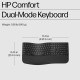 HP Клавіатура мембранна HP 680 Comfort Dual-Mode 111key, BT, EN/UK, чорний (8T6L8AA)