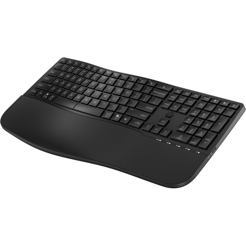 HP Клавіатура мембранна HP 680 Comfort Dual-Mode 111key, BT, EN/UK, чорний (8T6L8AA)