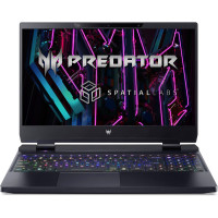 Acer Ноутбук Predator Helios 3D PH3D15-71 15.6" UHD IPS, Intel i9-13900HX, 32GB, F1TB, NVD4080-12, Win11, черный
