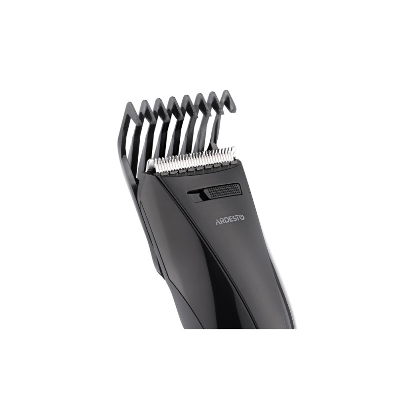 ARDESTO Машинка для стрижки HC-Y20-B, сеть+акум., насадок-2, сталь, черный