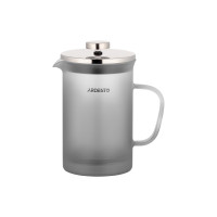ARDESTO French press Fresh, 800 ml, grey, matt, plastic, glass (AR1108PFM)