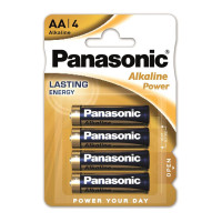 Panasonic Battery ALKALINE POWER Alkaline AA blister, 4 pcs. (LR6REB/4BPR)