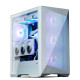 Zalman PC case Z9 Iceberg MS without PSU 2xUSB3.0, 2xUSB2.0 1xUSB 3.1 Gen2 Type-C 4x140mm ARGB VGA 390mm LCS ready TG Side Panel EATX white (Z9ICEBERGMSWHITE)