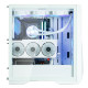 Zalman PC case Z9 Iceberg MS without PSU 2xUSB3.0, 2xUSB2.0 1xUSB 3.1 Gen2 Type-C 4x140mm ARGB VGA 390mm LCS ready TG Side Panel EATX white (Z9ICEBERGMSWHITE)
